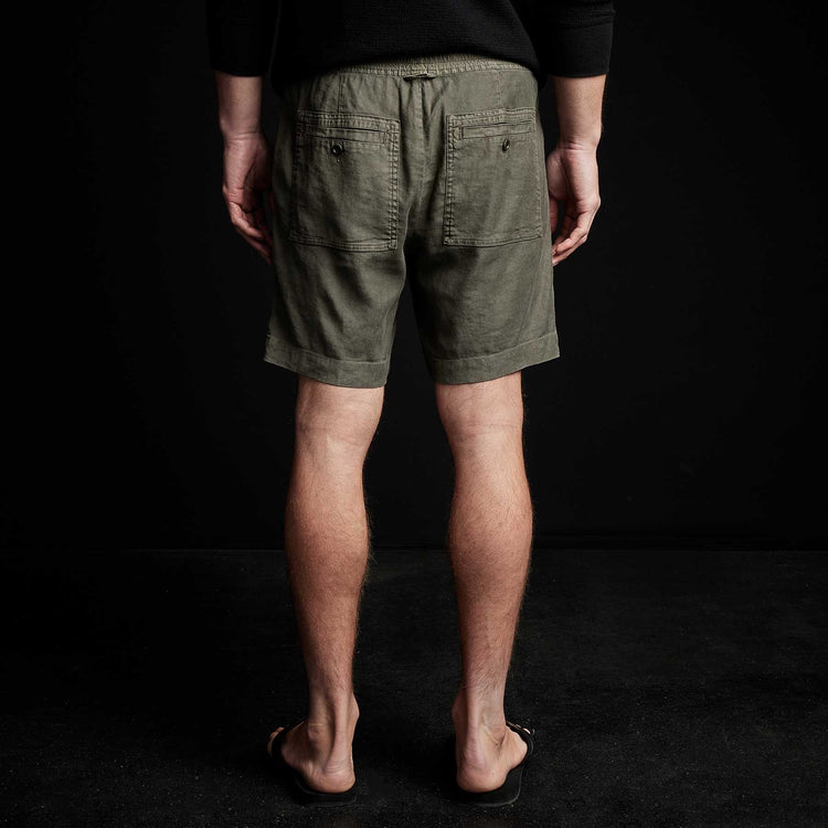 Patch Pocket Short in Alligator Pigment | James Perse Los Angeles