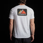 Short Sleeve Crew Alpine Graphic in White | James Perse Los Angeles