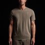 Short Sleeve Crew Neck in Ammo Pigment | James Perse Los Angeles