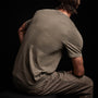 Short Sleeve Crew Neck in Ammo Pigment | James Perse Los Angeles