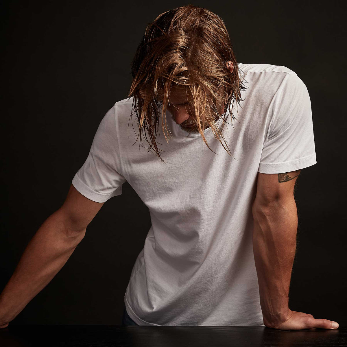 3 Pack Short Sleeve Crew Neck Tee - White | James Perse Los Angeles