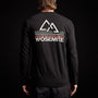 long sleeve crew neck yosemite hiking black mlj3351vj | James Perse Los Angeles 