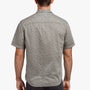 Overdyed Leaf Print Shirt - Paver Pigment | James Perse Los Angeles