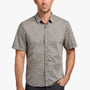 Overdyed Leaf Print Shirt - Paver Pigment | James Perse Los Angeles