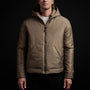 Insulated Zip Front Hoody in Platoon | James Perse Los Angeles