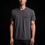 Soft Slub Jersey Short Sleeve Pocket Tee in Magma | James Perse Los Angeles 