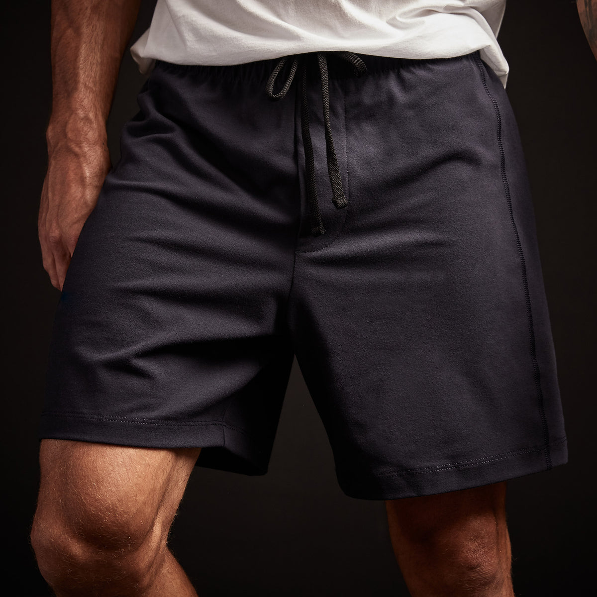 Performance Jersey Lounge Short In Deep | James Perse Los Angeles