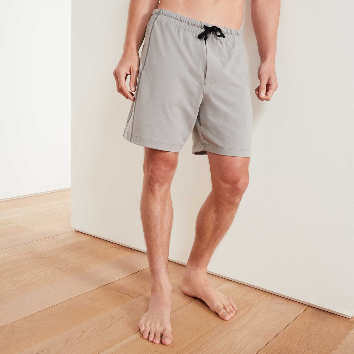 Performance Jersey Lounge Short In Shark | James Perse Los Angeles