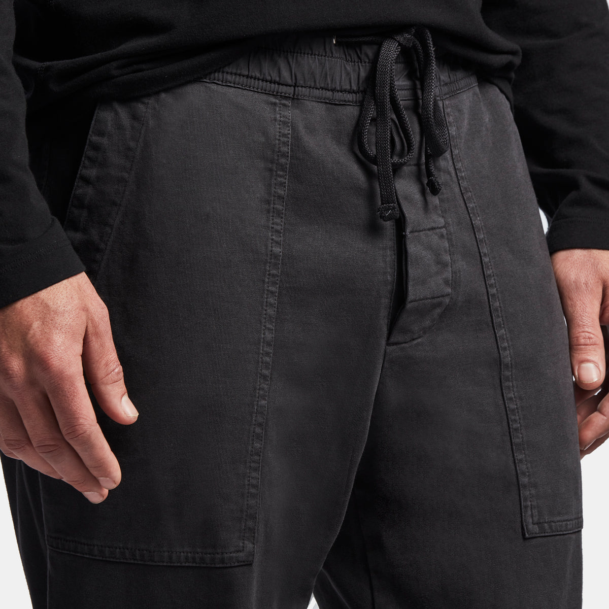 Rigid Jersey Jogger Pant In Magma Pigment | James Perse Los Angeles