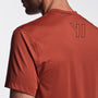 Y/OSEMITE Perforated Performance Tee In Tamarind | James Perse Los Angeles