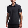 Y/OSEMITE Shoulder Stripe Performance Polo In Navy | James Perse Los Angeles