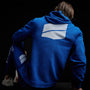 Y/Osemite French Terry Pullover Hoody in Royal Blue/White | James Perse Los Angeles