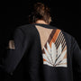 Half Lotus Crew Neck in Black | James Perse Los Angeles