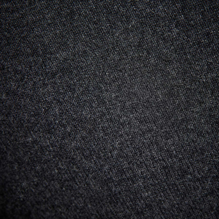 Recycled Cashmere Hooded Sweater in Anthracite | James Perse Los Angeles