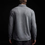 Recycled Cashmere Funnel Neck in Grey Felt | James Perse Los Angeles