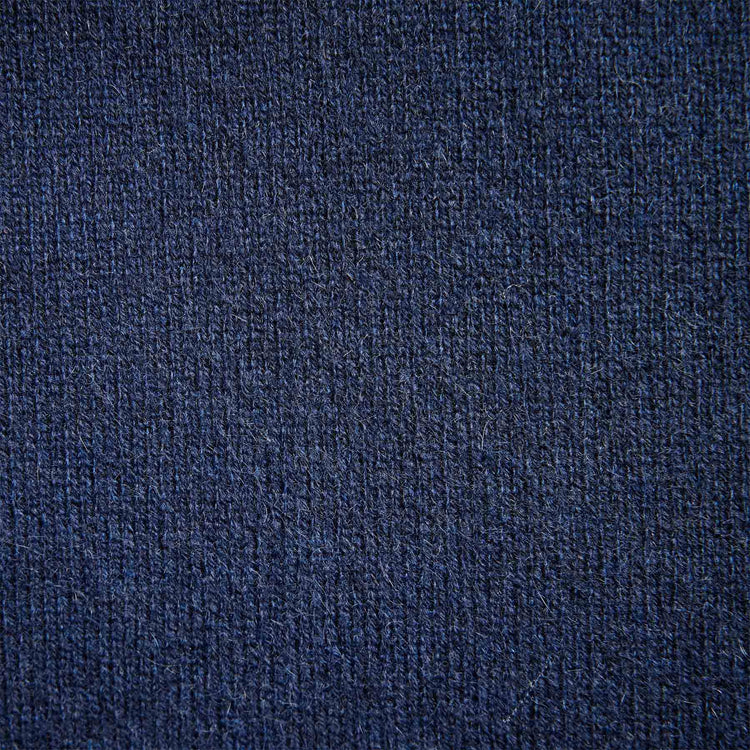 Cashmere Double Bed Raglan Crew in Prussian/Storm | James Perse Los Angeles