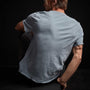 Recycled Brushed Jersey Crew Neck - Bluestone Pigment | James Perse Los Angeles