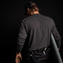 Recycled Lotus Jersey Pocket Crew - Magma | James Perse Los Angeles