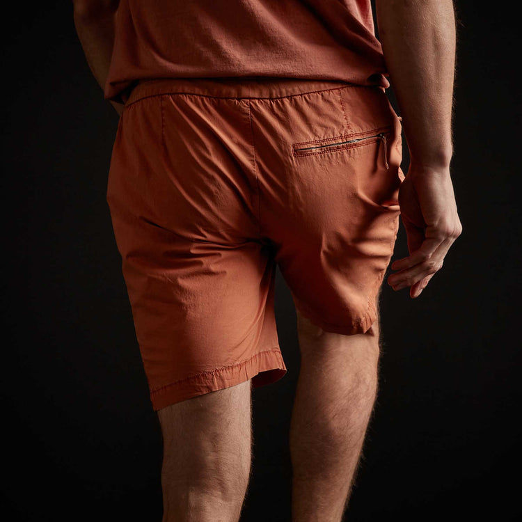 Zipper Pocket Short in Marigold Pigment | James Perse Los Angeles