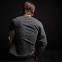 Long Sleeve Thermal Henley - Magma Pigment | James Perse Los Angeles