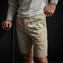 Stretch Canvas Work Short - Biscuit Pigment | James Perse Los Angeles