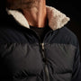 Mixed Media Down Jacket - Navy | James Perse Los Angeles
