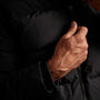 Mixed Media Down Jacket - Navy | James Perse Los Angeles