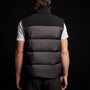 Mixed Media Down Vest in Black | James Perse Los Angeles 