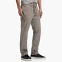 Slim Stretch Poplin Drawstring Pant in Flax Pigment | James Perse Los Angeles