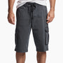 Stretch Poplin Cargo Short - Squid Pigment | James Perse Los Angeles
