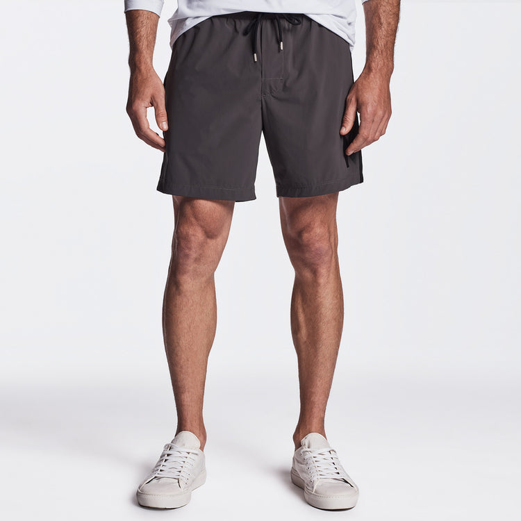 Y/OSEMITE Soccer Short In Carbon | James Perse Los Angeles