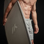Y/OSEMITE Curved Hem Board Short - Smoke/Koala | James Perse Los Angeles