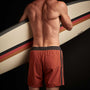 Y/OSEMITE Retro Longboard 7' X 10" in Retro Stripe | James Perse Los Angeles