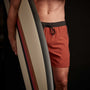 Y/OSEMITE Retro Longboard 7' X 10" in Retro Stripe | James Perse Los Angeles