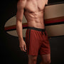 Y/OSEMITE Retro Longboard 7' X 10" in Retro Stripe | James Perse Los Angeles
