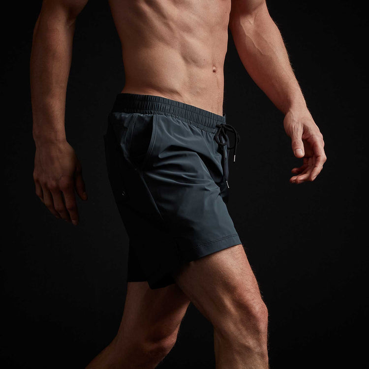 Split Hem Board Short in Laurel | James Perse Los Angeles