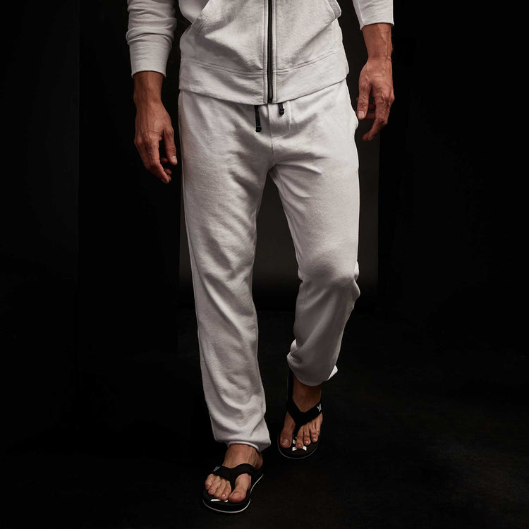 Vintage French Terry Sweatpant in White | James Perse Los Angeles