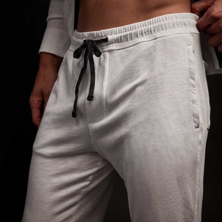 Vintage Fleece Sweatpant In White | James Perse Los Angeles