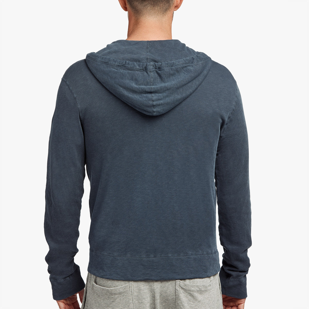 Vintage French Terry Zip Up Hoodie in Deep | James Perse Los Angeles