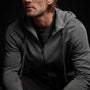 Vintage French Terry Zip Up Hoody - Jungle Pigment | James Perse Los Angeles