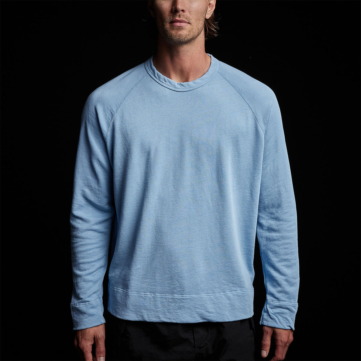 Vintage French Terry Sweatshirt in Delta Pigment | James Perse Los Angeles