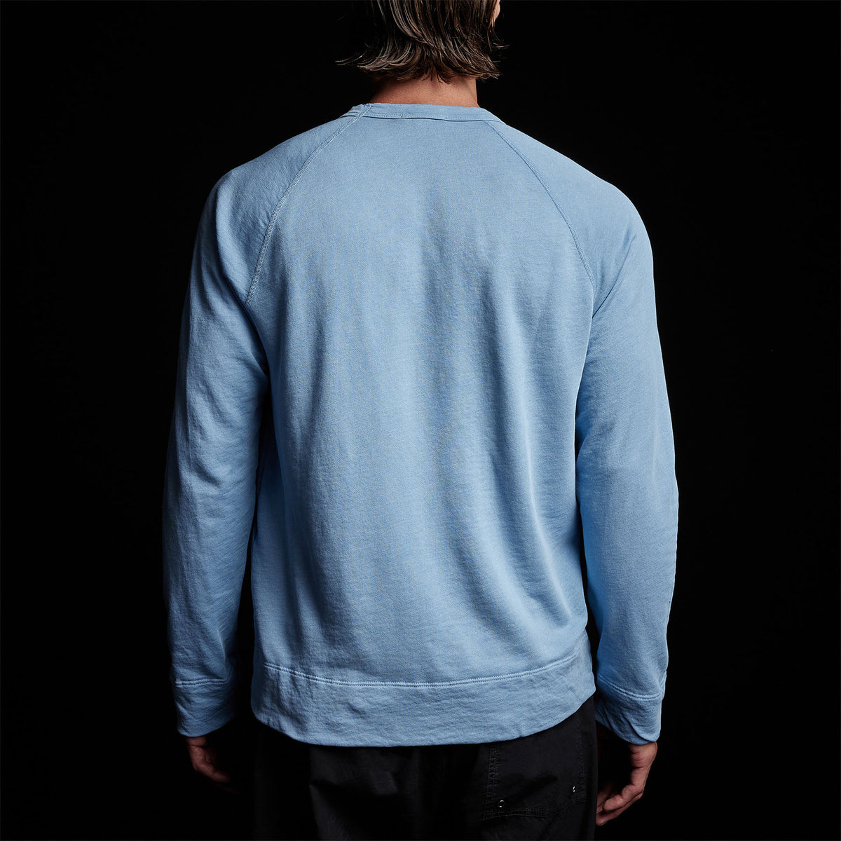 Vintage French Terry Sweatshirt in Delta Pigment | James Perse Los Angeles