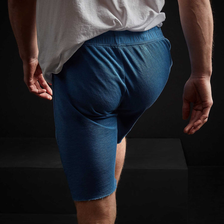 Vintage French Terry Contrast Waist Short in Bolt Pigment | James Perse Los Angeles