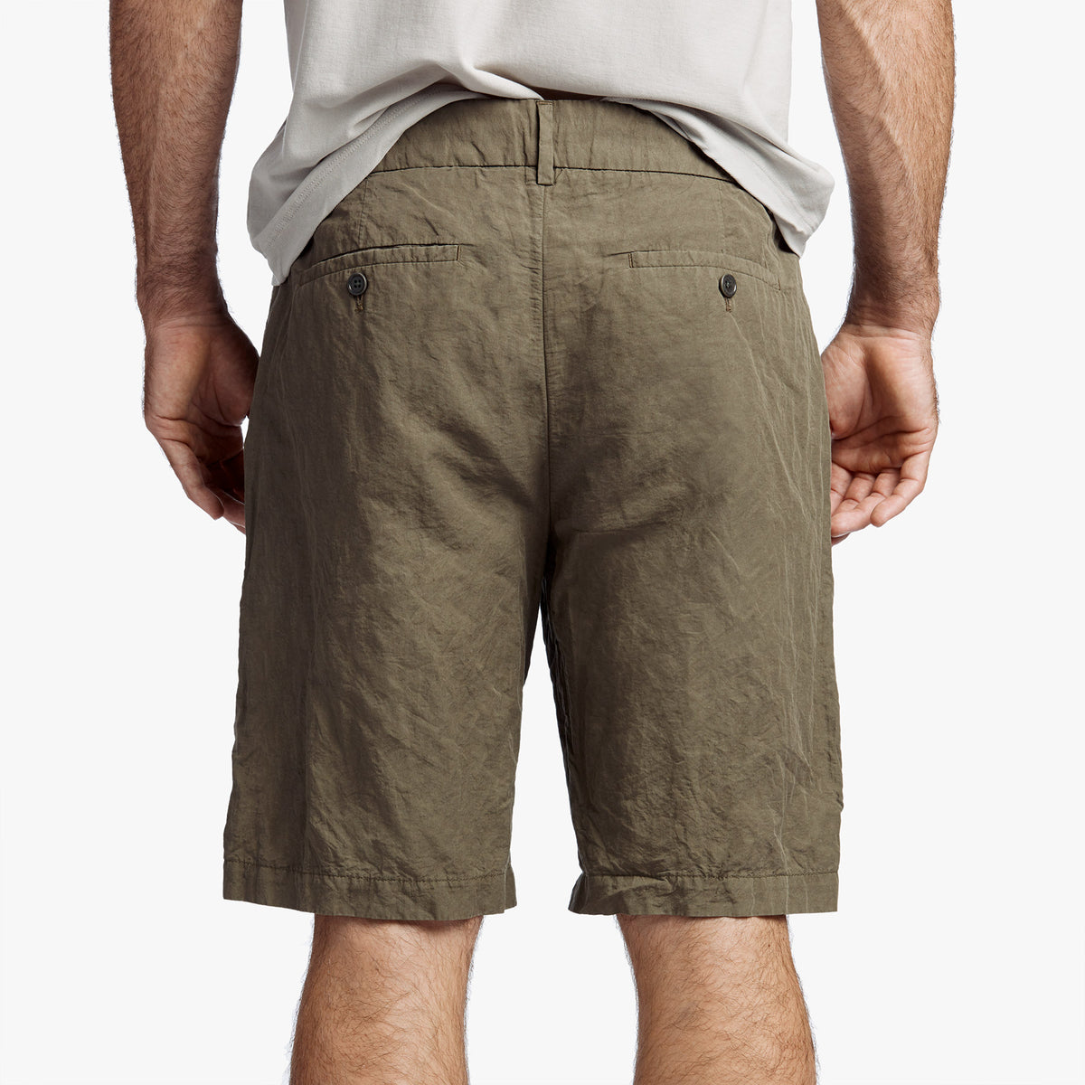 Cotton Metal Tailored Short - Platoon | James Perse Los Angeles