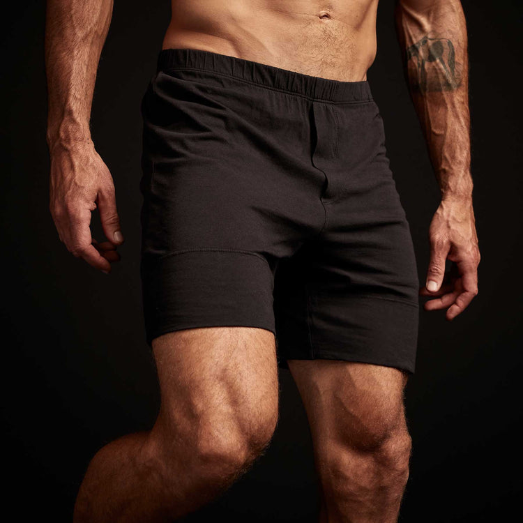 Boxer Short  Classic Fit - Black | James Perse Los Angeles