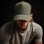 Scuba Trucker Hat - Army Green | James Perse Los Angeles
