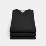 Short Sleeve Crew Neck Tee 3 Pack In Black | James Perse Los Angeles