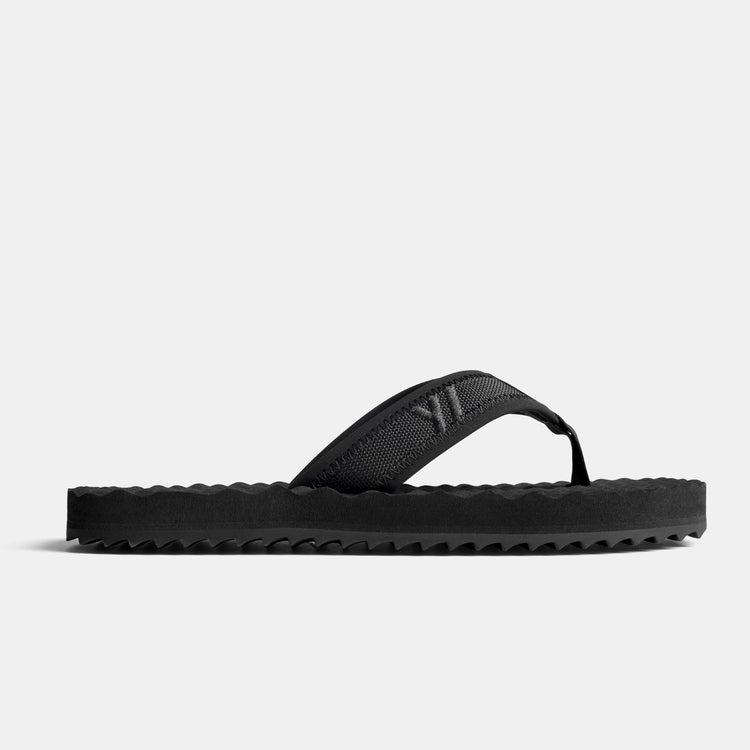 Y/OSEMITE Sport Flip Flop   Kids In Black/Black | James Perse Los Angeles