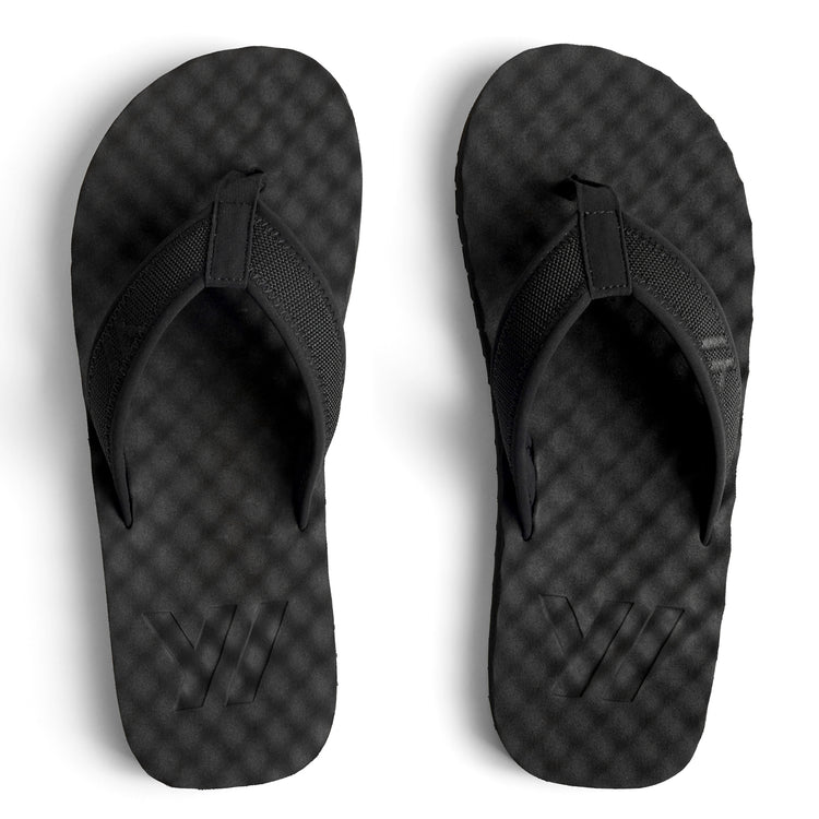 Y/OSEMITE Sport Flip Flop   Kids In Black/Black | James Perse Los Angeles