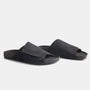 Velcro Suede Slide  Mens In Black | James Perse Los Angeles